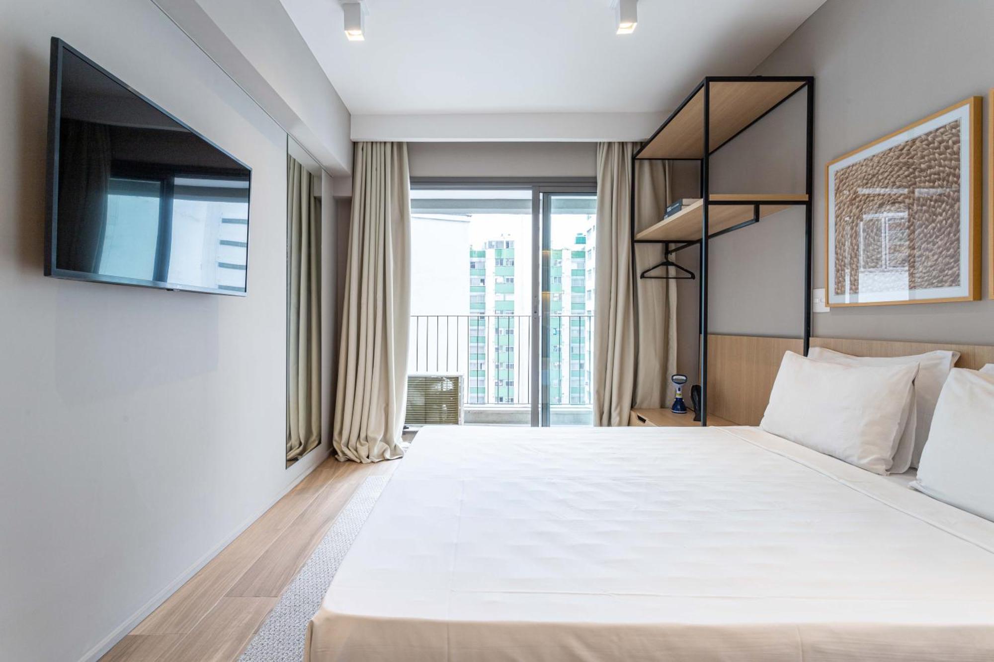 Apartamentos Proximos Ao Masp E A Metros Da Estacao Consolacao E Avenida Paulista - Next Haddock São Paulo Kültér fotó