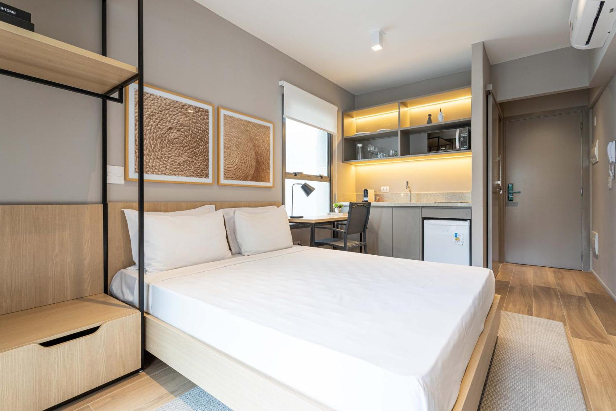 Apartamentos Proximos Ao Masp E A Metros Da Estacao Consolacao E Avenida Paulista - Next Haddock São Paulo Kültér fotó