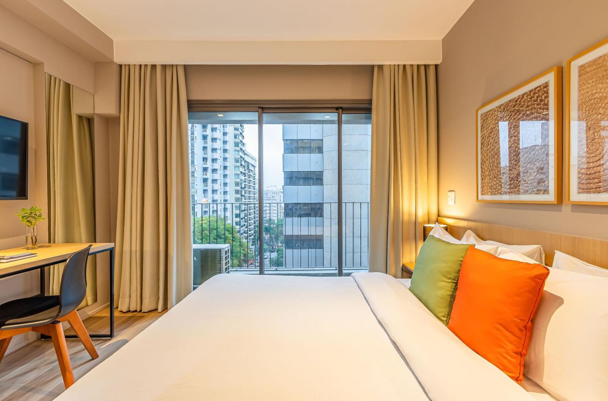 Apartamentos Proximos Ao Masp E A Metros Da Estacao Consolacao E Avenida Paulista - Next Haddock São Paulo Szoba fotó