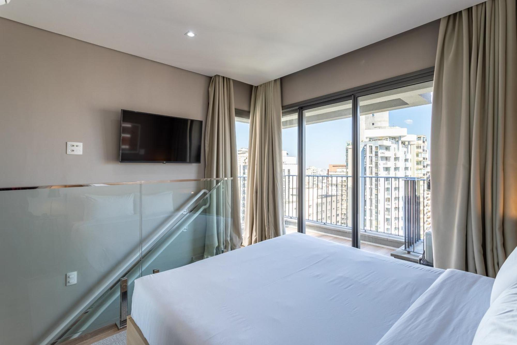 Apartamentos Proximos Ao Masp E A Metros Da Estacao Consolacao E Avenida Paulista - Next Haddock São Paulo Kültér fotó